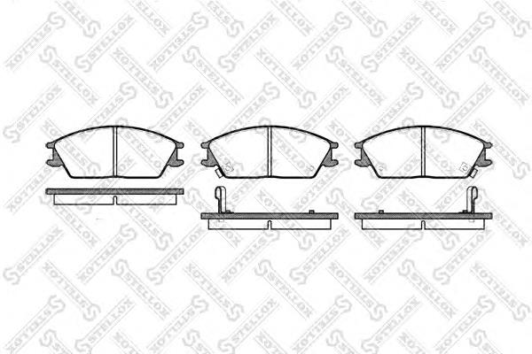 5810125A20 Hyundai/Kia Sapatas do freio dianteiras de disco
