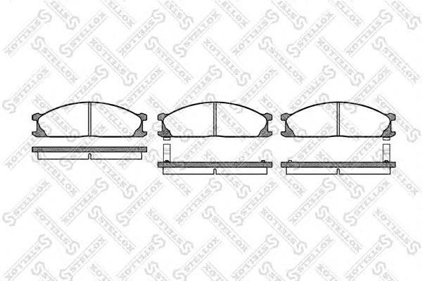 Sapatas do freio dianteiras de disco Nissan/Infiniti 4106023C92 preço, a partir de 31,39 USD