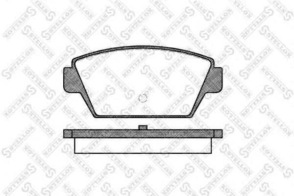 Sapatas do freio traseiras de disco MR389564 Mitsubishi