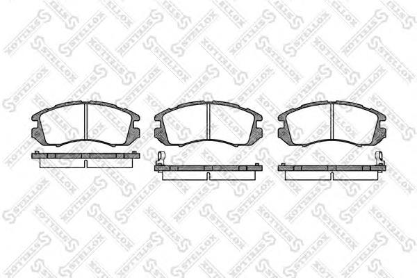 26290AA020 Subaru Sapatas do freio dianteiras de disco