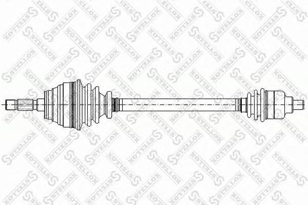 Compre 76RN8067 Talosa Semieixo (acionador) dianteiro direito