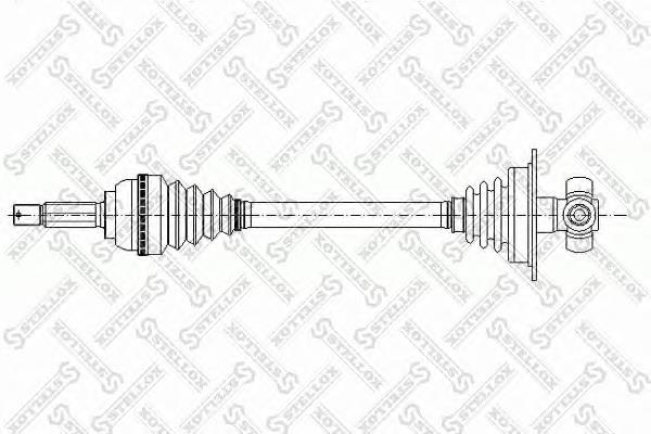 7347007 Ford Semieixo (acionador) dianteiro esquerdo