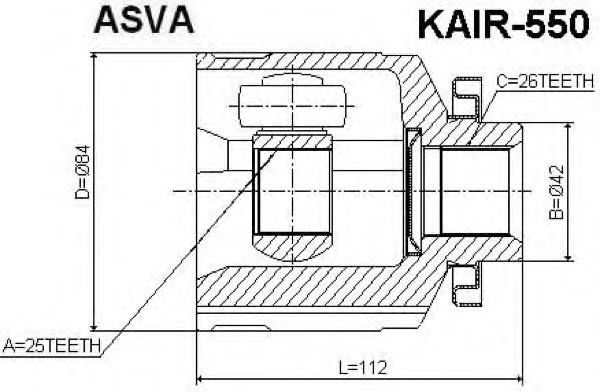 Junta homocinética interna dianteira direita Hyundai/Kia 495052EA10 preço, a partir de 52,10 USD