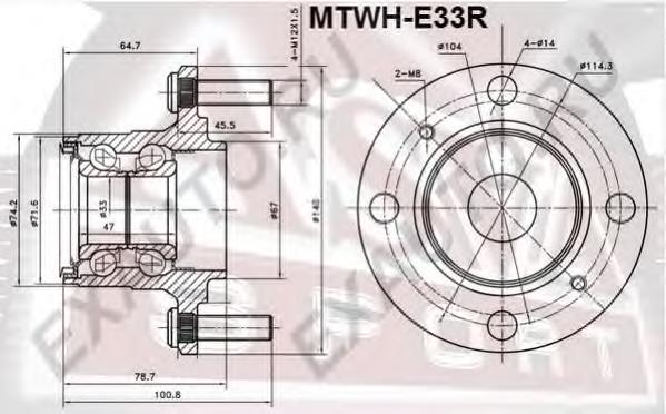 Galant VI hatchback (1988-1992) original desde 72,72 €