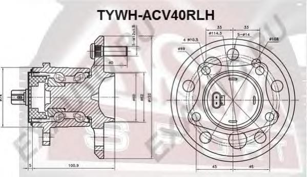 TYWHACV40RLH Asva