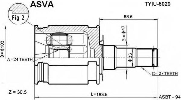 TYIU5020 Asva