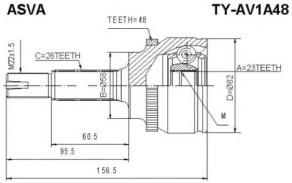 Junta homocinética externa dianteira Toyota 4347009P10 preço, a partir de 39,16 USD