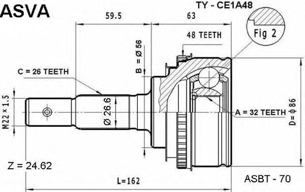 TYCE1A48 Asva