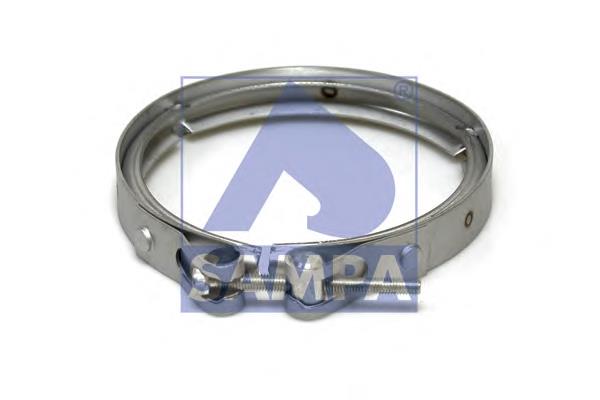 Braçadeira de silenciador dianteira Scania 1863831