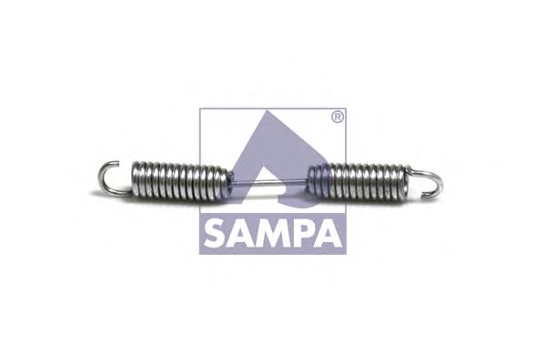 Mola das sapatas do freio de tambor traseiras 539734170 BPW