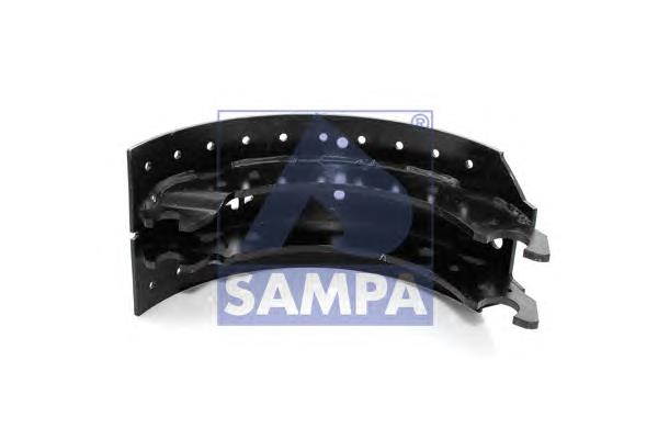Sapatas do freio traseiras de tambor Arvin Meritor MBSK20004