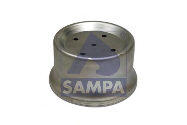 Coxim pneumático (suspensão de lâminas pneumática) do eixo traseiro Phoenix 1D28A2