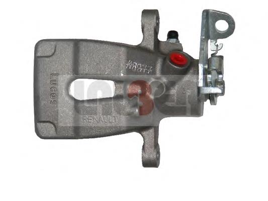 Suporte do freio traseiro esquerdo 7701206344 Renault (RVI)