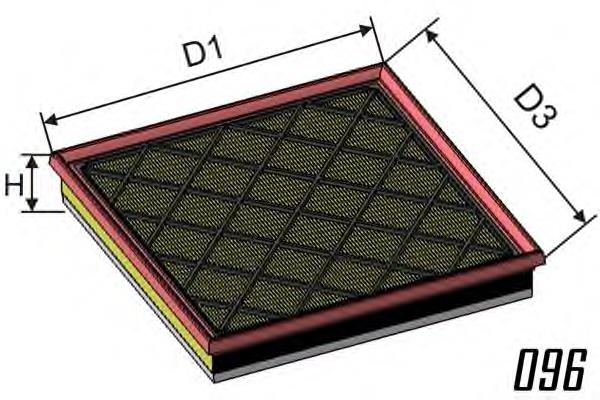 Filtro de ar Opel 834126 preço, a partir de 22,70 USD