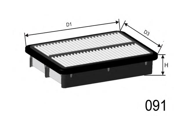 Compre P96536696 General Motors Filtro de ar