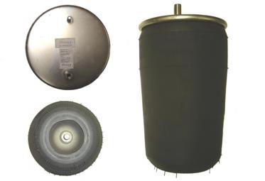 RML75071 Blacktech Coxim pneumático (suspensão de lâminas pneumática) do eixo