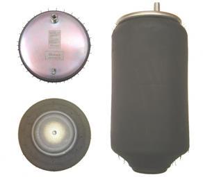 Coxim pneumático (suspensão de lâminas pneumática) do eixo RML752605 Blacktech