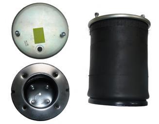 Coxim pneumático (suspensão de lâminas pneumática) do eixo W01M586223 Firestone