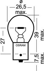 7529 Osram Lâmpada