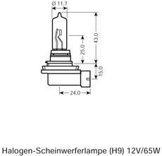 Lâmpada halógena 64213 Osram