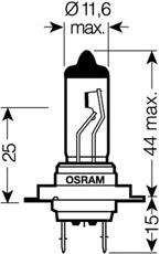 Lâmpada halógena 6421001B Osram