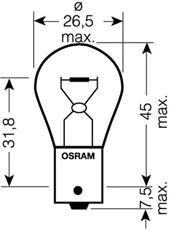 Lâmpada Osram 7511 preço, a partir de 1,56 USD
