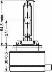 780114 Maxgear Lâmpada de xénon