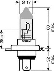Lâmpada halógena Osram 64193ULT