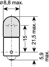 3886X Osram Lâmpada