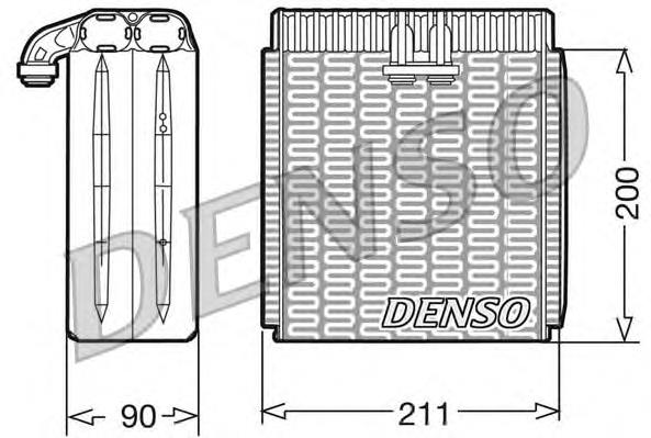 Vaporizador de aparelho de ar condicionado Iveco Daily VI 