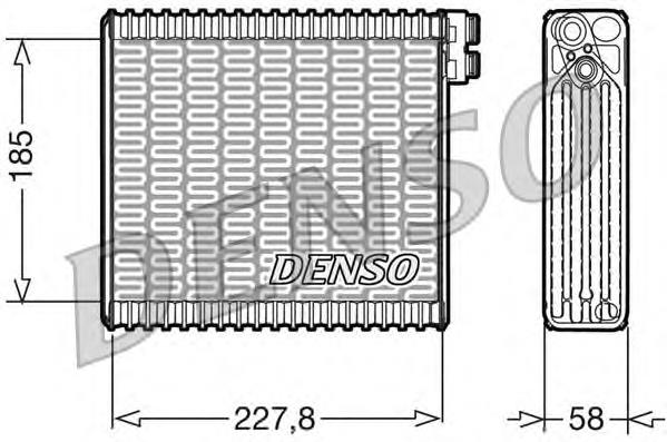 Vaporizador de aparelho de ar condicionado para Fiat Stilo  192