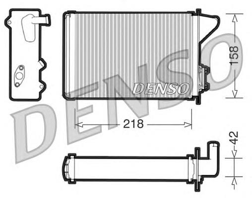 Radiador de forno (de aquecedor) 7754055 Fiat/Alfa/Lancia