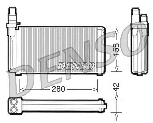 Radiador de forno (de aquecedor) Fiat/Alfa/Lancia 60779470 preço, a partir de 24,71 USD