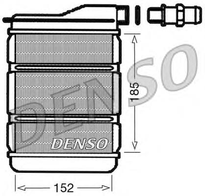 Radiador de forno (de aquecedor) Polcar 6005N81