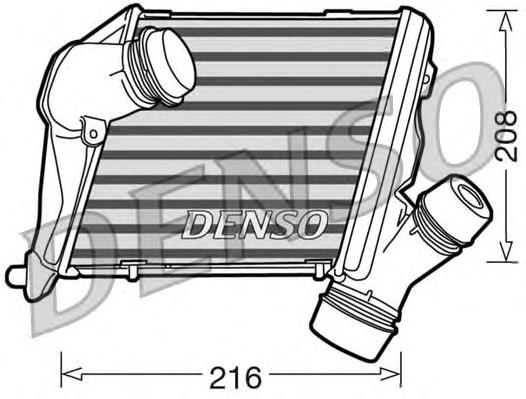 4E0145805J VAG Radiador de intercooler