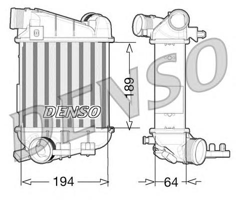 Radiador de intercooler VAG 8E0145805AD preço, a partir de 194,93 USD