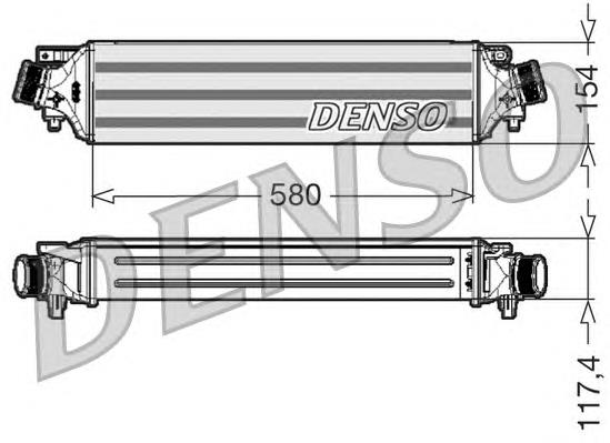 Radiador de intercooler 96406 Nissens