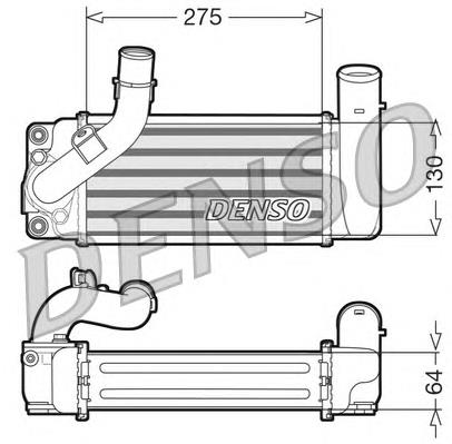 Radiador de intercooler Toyota DT4221343070
