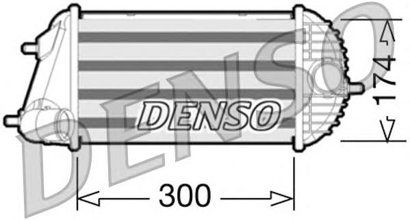 Radiador de intercooler SZA4123 AVA