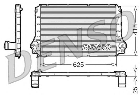 Radiador de intercooler 1271002220 Toyota