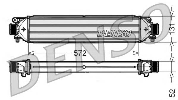 51833975 Fiat/Alfa/Lancia Radiador de intercooler