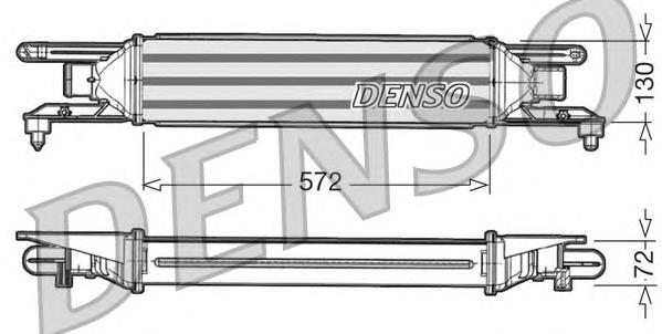 Radiador de intercooler 96500 Nissens