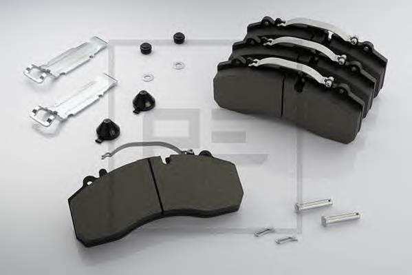 08630050A PE Automotive Sapatas do freio dianteiras de disco