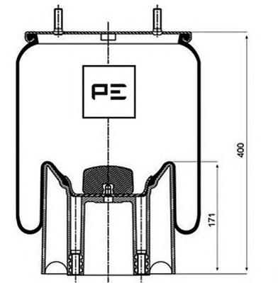 Compre 1DK21A4 Phoenix Coxim pneumático (suspensão de lâminas pneumática) do eixo