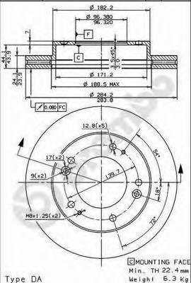 Compre 0K01133251D Hyundai/Kia Disco do freio dianteiro