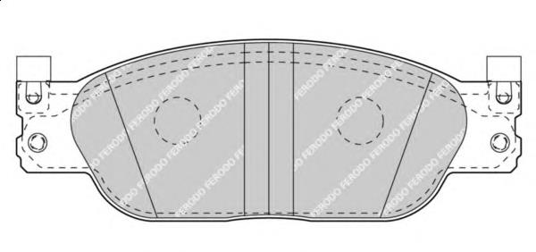 Compre XR858178 Jaguar Sapatas do freio dianteiras de disco