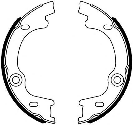 Sapatas do freio de estacionamento Delphi LS2129 preço, a partir de 44,08 USD