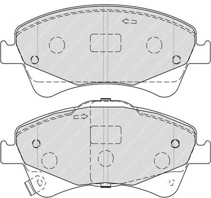 Compre P83109X Brembo Sapatas do freio dianteiras de disco