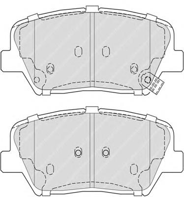 Sapatas do freio dianteiras de disco Hyundai/Kia 581010WA10 preço, a partir de 30,68 USD