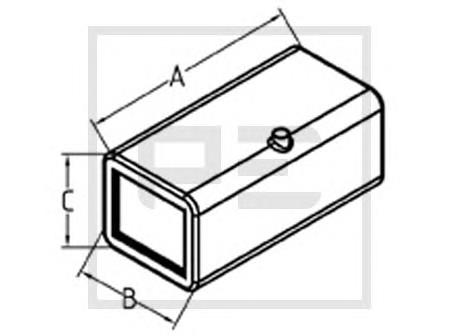  Tanque de combustível Mercedes Benz Truck TRUCK ACTROS camião de plataforma/chassis (1996 - 2003) 